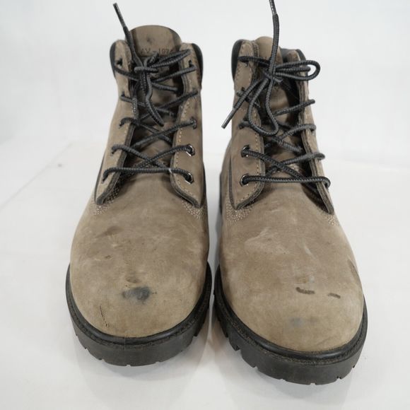 AVIREX USA Women's Hiking Boots Gray Suede Leather Top Upper AVB30032-06 Size 6 - Picture 8 of 14